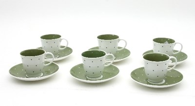 Lot 101 - Susie Cooper: a part coffee service,...