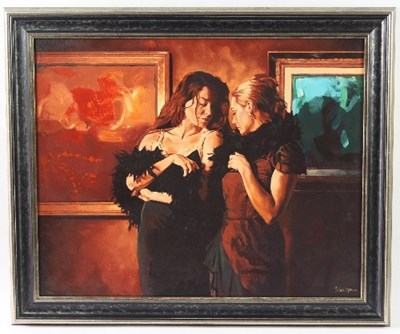 Lot 160 - Mark Spain/The Conversation/signed, limited...