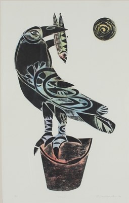 Lot 162 - Adrienne Craddock (British 20th Century)/Crow...