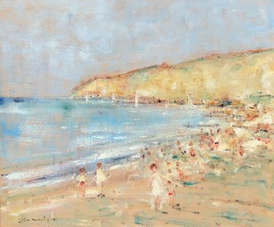 Lot 229 - Walter John Beauvais (British 1942-1998)/Beach...