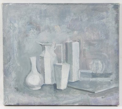 Lot 265 - Barbara Dorf (1933-2016)/Monochrome still life...