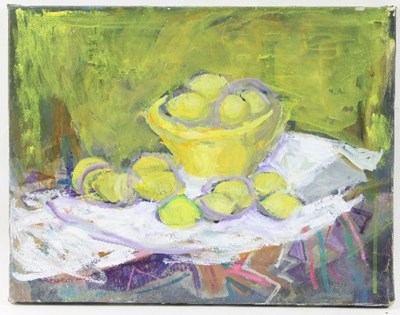 Lot 266 - Barbara Dorf (1933-2016)/Still Life with Bowl...