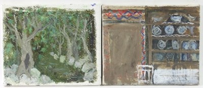 Lot 274 - Barbara Dorf (1933-2016)/Woodland Scene/oil on...