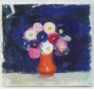 Lot 280 - Barbara Dorf (1933-2016)/Still Life with Vase...