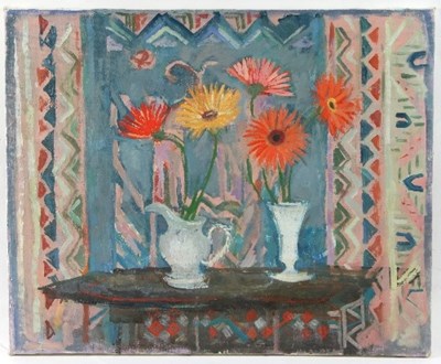 Lot 281 - Barbara Dorf (1933-2016)/Still Life with Jug...