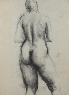 Lot 318 - Barbara Dorf (1933-2016)/Standing Nude from...