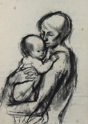 Lot 319 - Barbara Dorf (1933-2016)/Mother and Child/a...