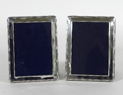 Lot 337 - A pair of silver photograph frames, Kitney &...