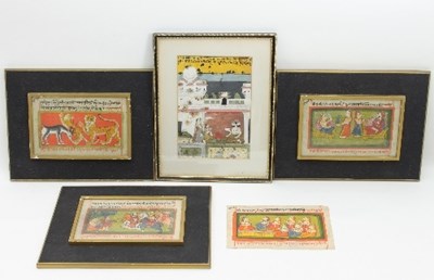 Lot 499 - Indian School, early 19th Century/Courtly...