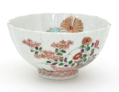 Lot 520 - A late 17th Century Japanese Imari ribbed bowl,...