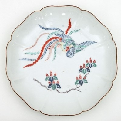 Lot 524 - A fine late 17th Century Kakiemon dish of...