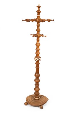 Lot 219 - A 19th Century Continental coat stand