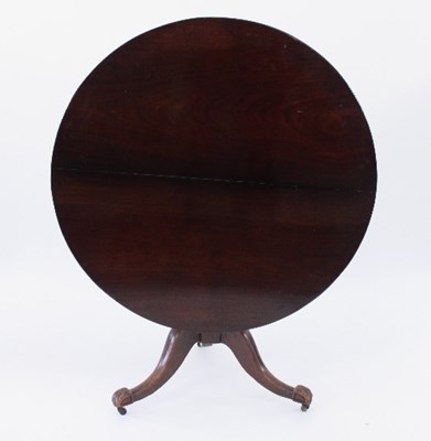 Lot 725 - An early 19th Century mahogany table on a...