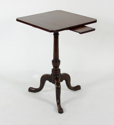 Lot 795 - A 19th Century mahogany tripod table with...