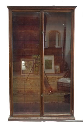 Lot 806 - A chemist's floor standing display cabinet,...