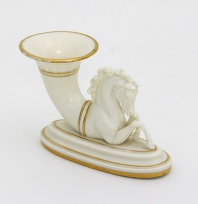 Lot 978 - A Kerr & Binns Worcester porcelain hippocampus...