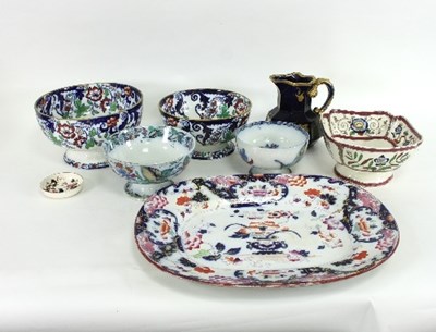 Lot 983 - A quantity of ironstone china