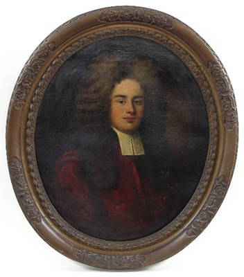 Lot 1095 - 18th Century English School/Portrait of a...