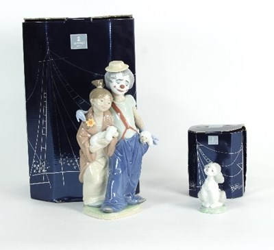 Lot 58 - Two Lladro porcelain figures from the...