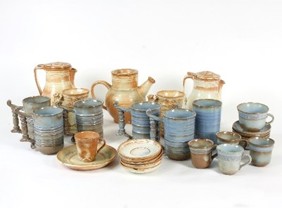 Lot 89 - A large quantity of Prinknash pottery,...