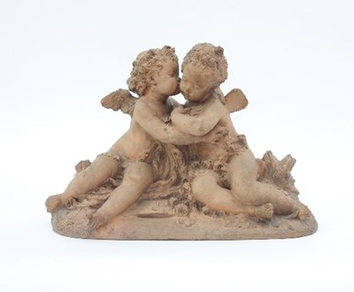 Lot 104 - Fernand Cian (c.1886-1954): A terracotta...