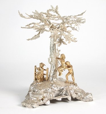 Lot 190 - A silver table centrepiece, Asprey & Co Ltd,...