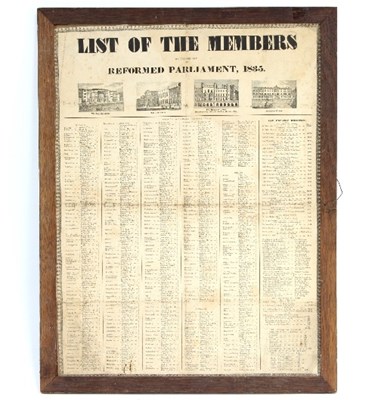 Lot 335 - An 1876 Gloucestershire auction poster, 68cm x...