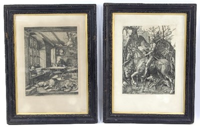 Lot 337 - After Albrecht Durer/The Knight Death and the...