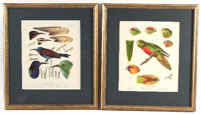 Lot 351 - Four decorative chromolithographs depicting...