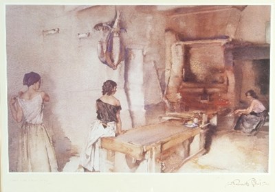 Lot 356 - After William Russell Flint/Provencal...