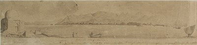 Lot 376 - B Carlyle, 19th Century/Sketch of a Harbour...