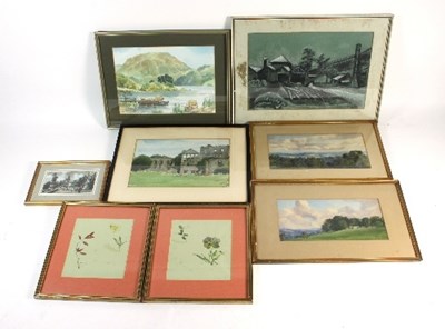 Lot 403 - A quantity of watercolours, various