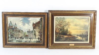 Lot 415 - H Baumgart/Summer and Winter Landscapes/a...