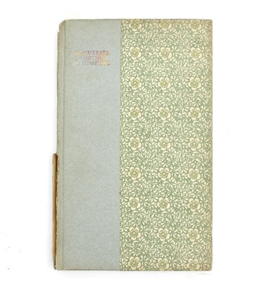 Lot 526 - Eragny Press. Rossetti, C.G. Verses, 1906. One...