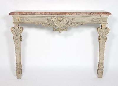 Lot 742 - An 18th Century Italian style console table...