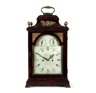 Lot 91 - An 18th Century eight-day bracket clock by...