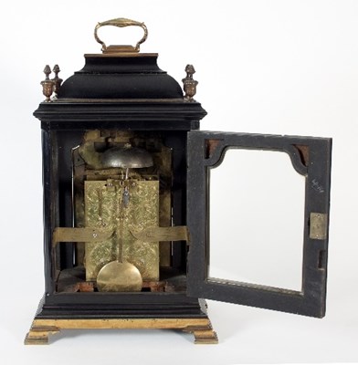 Lot 94 - A mid 18th Century ebonised automaton...