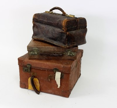 Lot 320 - A leather writing case, by John Pound & Co....