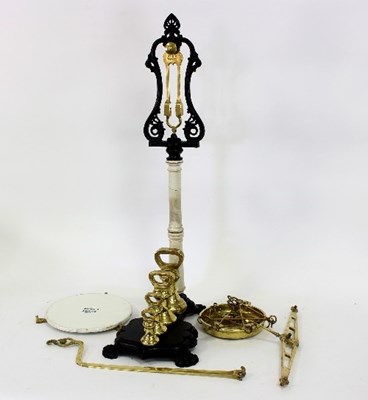 Lot 350 - A set of brass scales, W & T Avery, Birmingham,...