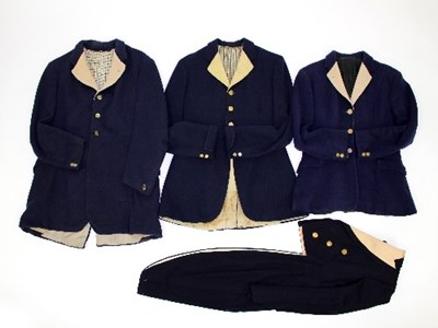 Lot 388 - Three Beaufort Hunt jackets with buff facings...