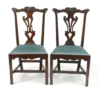 Lot 480 - A pair of late 18th Century mahogany dining...