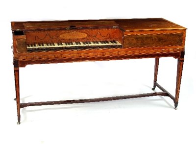 Lot 509 - A five-octave clavichord by Schon and Larsen,...