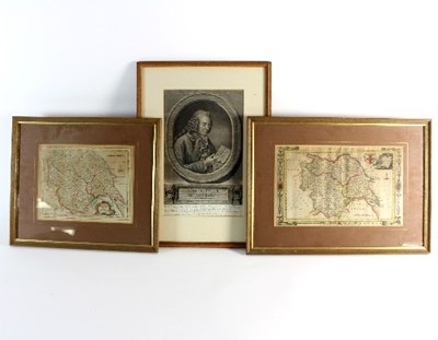 Lot 726 - Thomas Kitchin/Map of Yorkshire/print, 19.5cm...