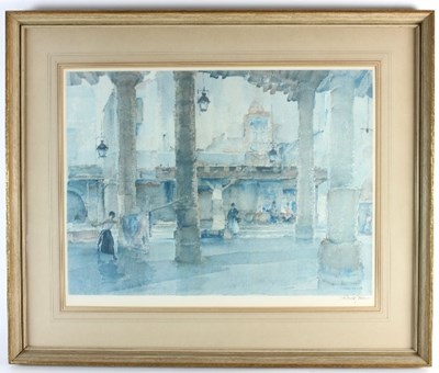 Lot 730 - William Russell Flint/Market Hall,...