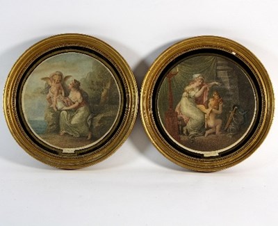 Lot 757 - After Bartolozzi/Venus and Cupid/a...