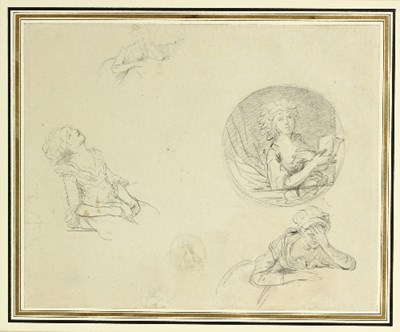 Lot 790 - Attributed to Watteau de Lille/Portrait...