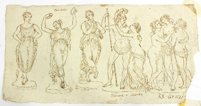 Lot 792 - 18th Century Italian School/Studies of...