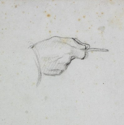 Lot 817 - Jean Francois Millet (1814-1875)/Study of a...