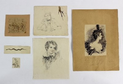 Lot 819 - Thomas Uwins (1782-1857)/Study of a...