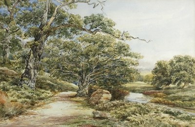 Lot 837 - James Orrock (British 1829-1913)/Bradgate Park,...